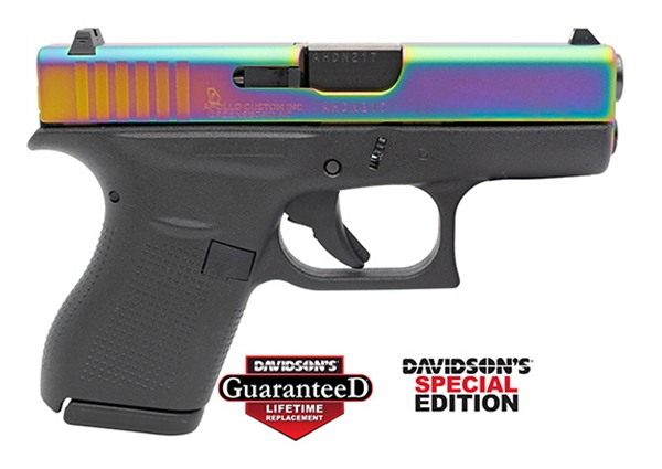 Apollo Custom|Glock GLK 42 380 6RD BLK Rainbow