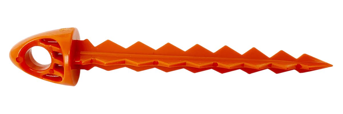 Targettack Orange Polycarbonate Plastic 3in For Paper/Vinyl Targets 12 Pack