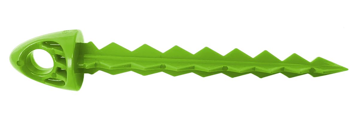 Targettack Lime Green Polycarbonate Plastic 3in For Paper/Vinyl Targets 12