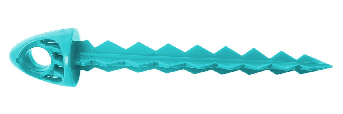 Targettack Teal Green Polycarbonate Plastic 3in For Paper/Vinyl Targets 6 P