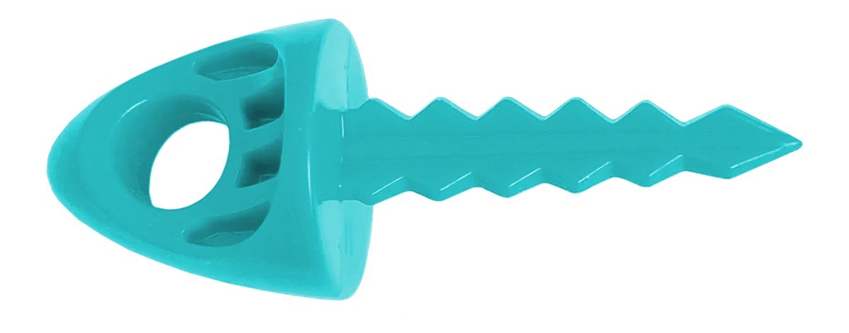 Targettack Teal Green Polycarbonate Plastic 1in For Paper/Vinyl Targets 12