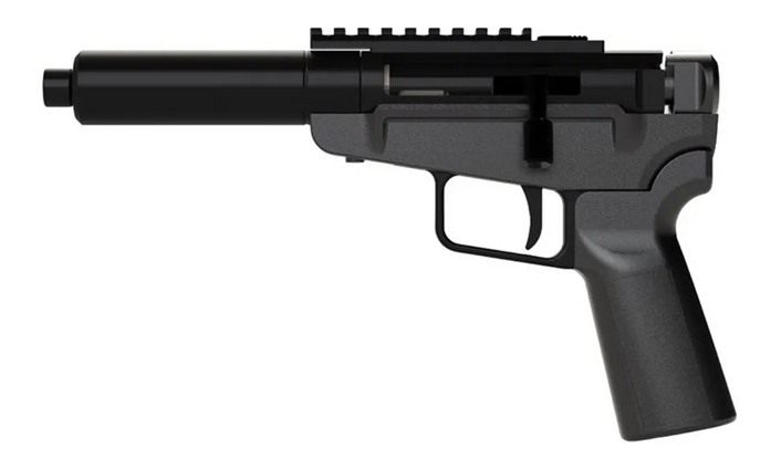 Dark Mountain Arms Stowaway Handgun 9mm Luger Single Shot 5in 1/2x28 Thread