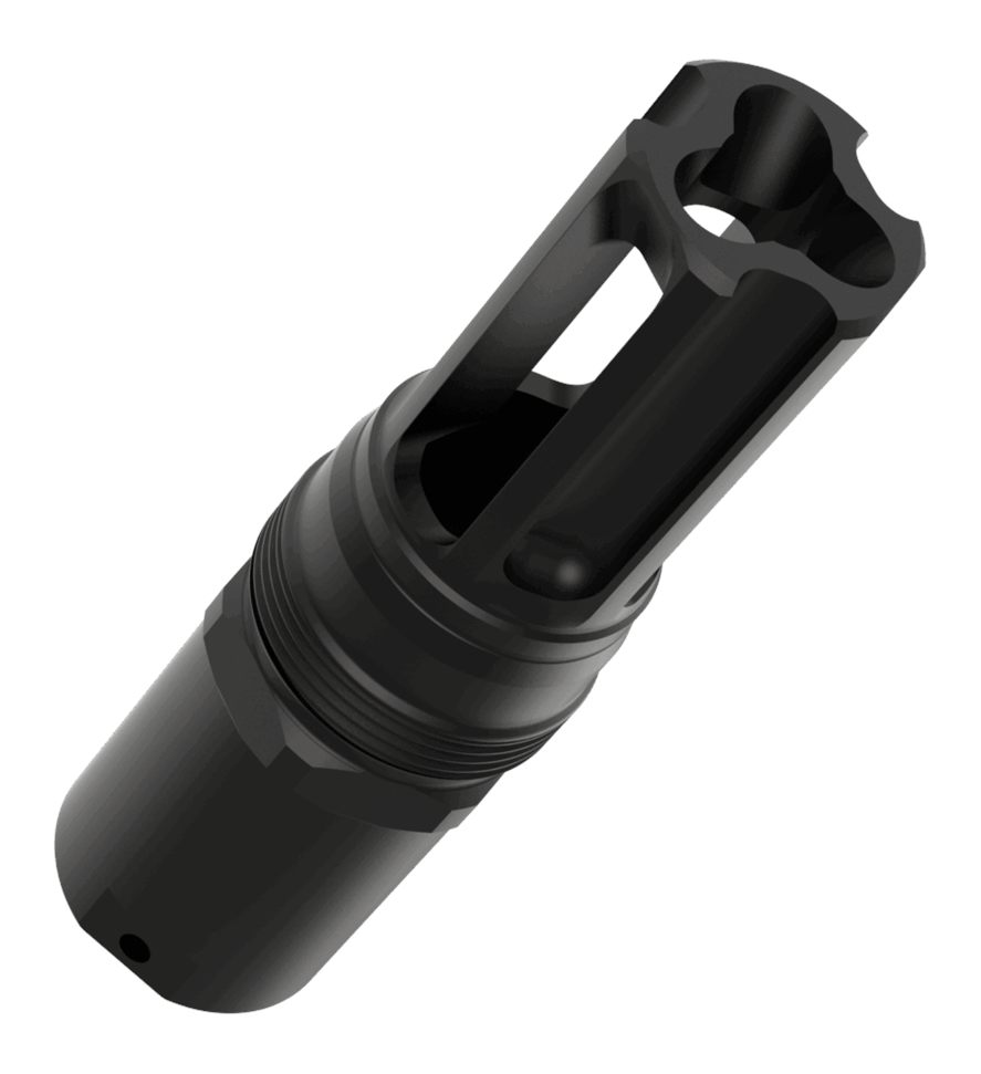 Liberty Precision Machine LPM-2007 Eclipse Pin Weld Flash Hider Black Stain