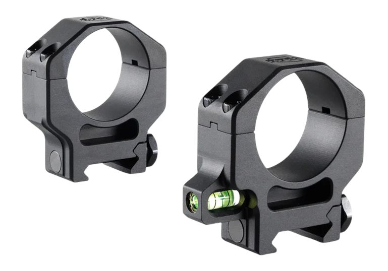 Ruffs Precision RPM 34mm High (1.25'') Scope Rings with Co-Linear Bubble Le