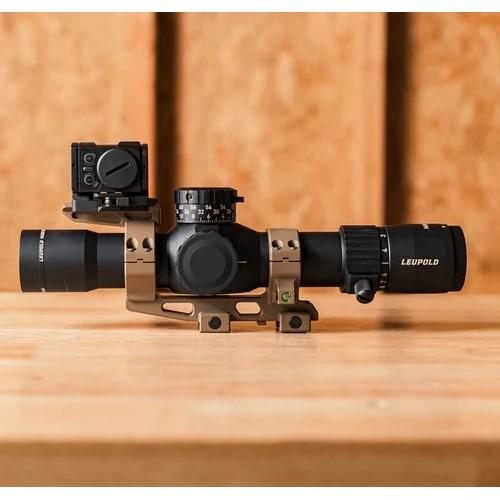 Ruff's Precision Manufacturing RPM 30mm Low Rail Cap Diving Board Mount FDE view 3