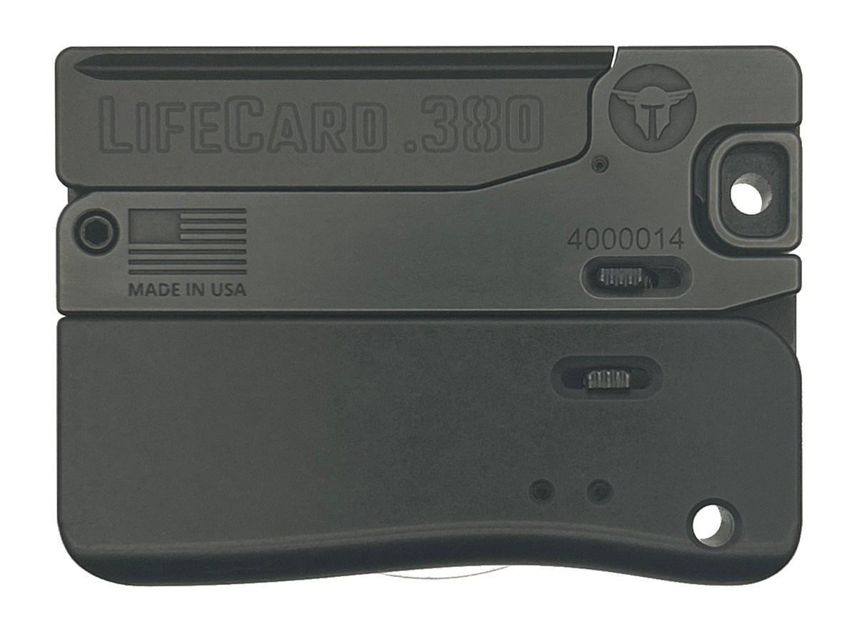 TRAILBLAZER FIREARMS LIFECARD 380ACP ARMOR BL