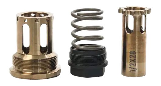 JK Armament HUB Piston Mount 45 Cal/10mm Fits .578inx28 Aluminum/Stainless