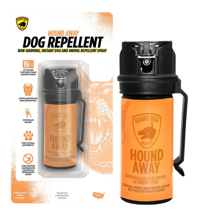 Guard dog security Hound Away Spray NON-Toxic Citroneela Based 2 Ounce