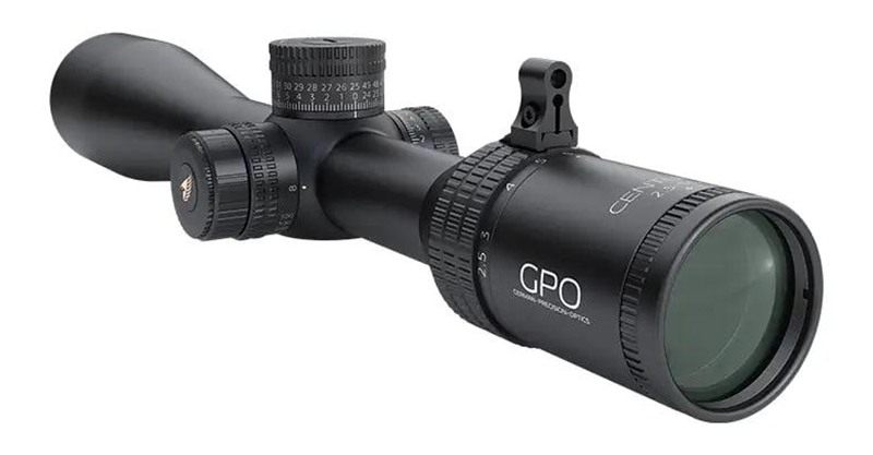 German Precision Optics GPO Centuri 6x Rifle Scope 2.5-15x50i 30mm SFP MOAi view 3