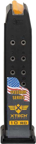 XTECH TACTICAL MAGAZINE FOR GLOCK 19 10RD FREEDOM SERIES