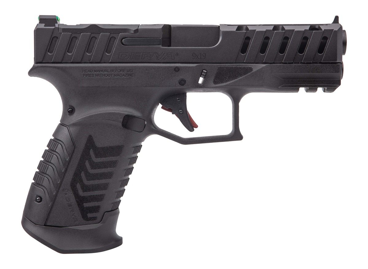 Derya Arms Firearms 10L.DY9.ISL.US DY9 Island Kit 9mm Luger 10+1 3.86in Bla