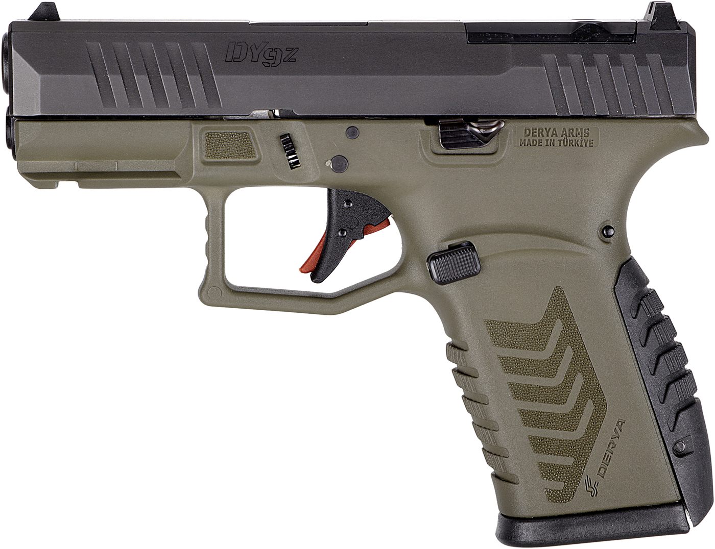 Derya DY9Z.Ttodg.TR 9MM 15R OR ODG/BLK