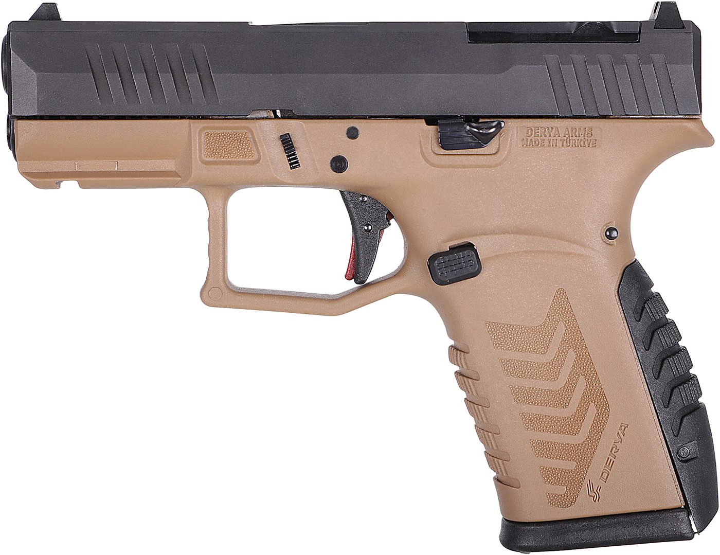 Derya Firearms Dy9z.ttfde.tr 9mm 15r OR Fde/blk