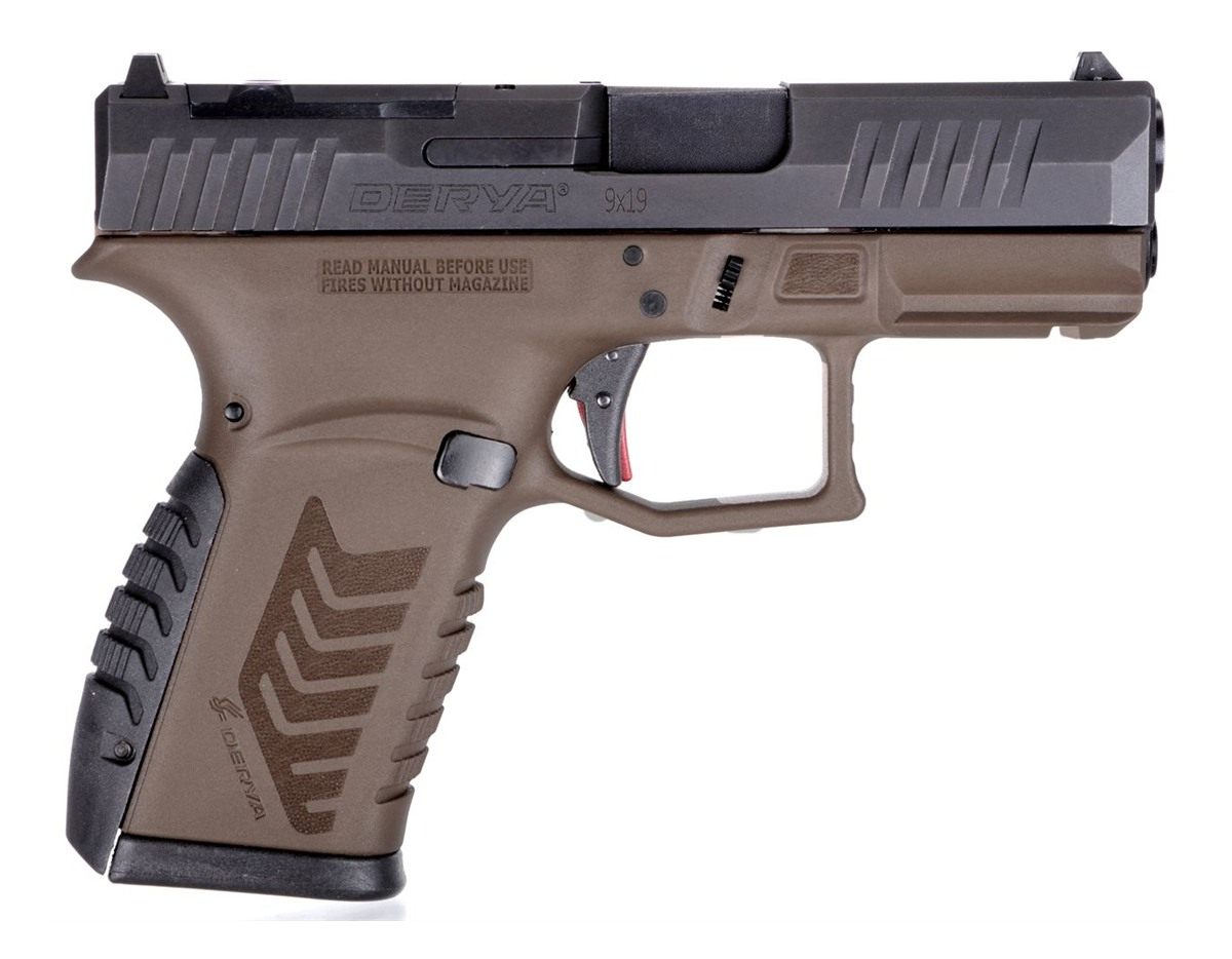 Derya Firearms Dy9z.ttmb.tr 9mm 15r OR Brnz/blk