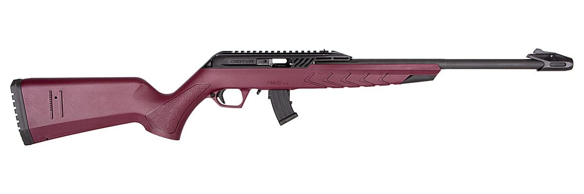 Derya Firearms TM22.Stan.BC.18 Standard Full Size 22 LR 10+1 18in Black Tar