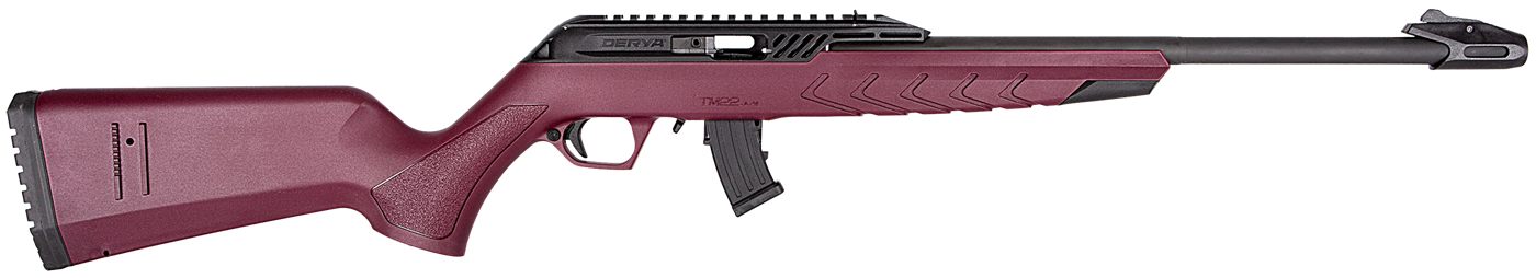 Derya Firearms TM22.Stan.BC.18 Standard Full Size 22 LR 10+1 18in Black Tar view 2