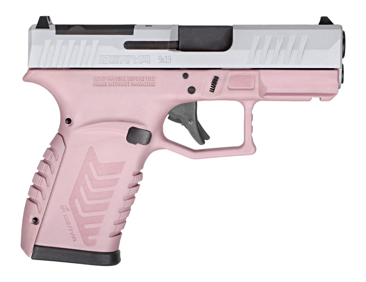 Derya Firearms Dy9z.pinks.tr 9mm 3.5 15r Pink/sil