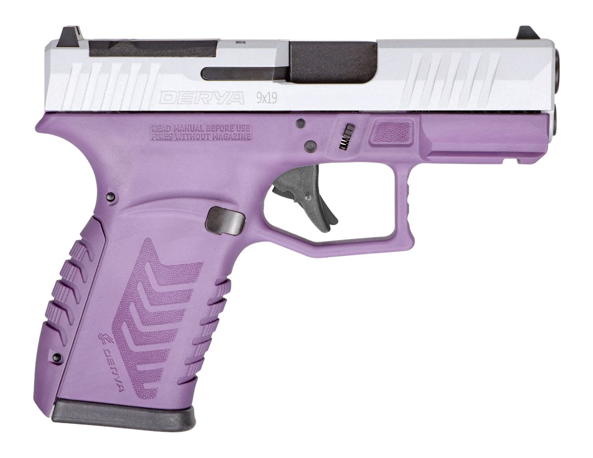 Derya Firearms Dy9z.prps.tr 9mm 3.5 15r Prpl/sil