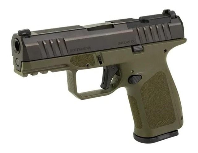 Rost Martin RM1C Handgun 9mm Luger 15rd (1) 17rd Magazines 4in Barrel ODG O