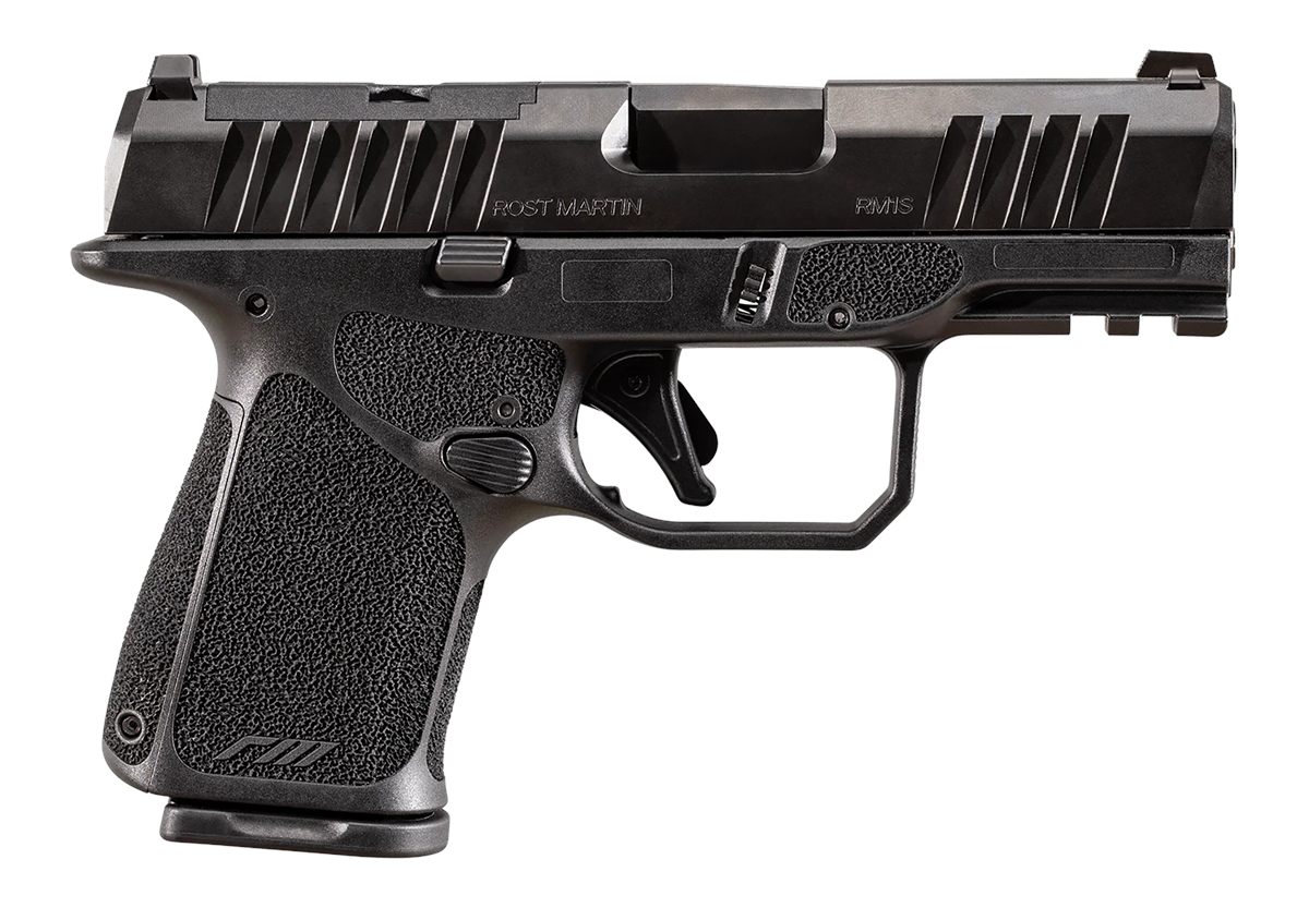 Rost Martin RM1SBLKOSP RM1C Sub-Compact 9mm Luger 15+1 3.60in Black Match G