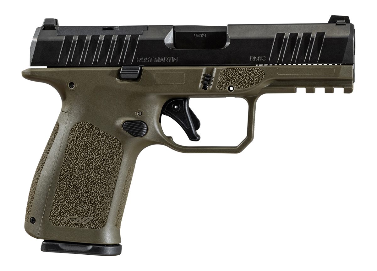 Rost Martin RM1C Handgun 9mm Luger 10rd (2) Magazines 4in Barrel ODG Optics