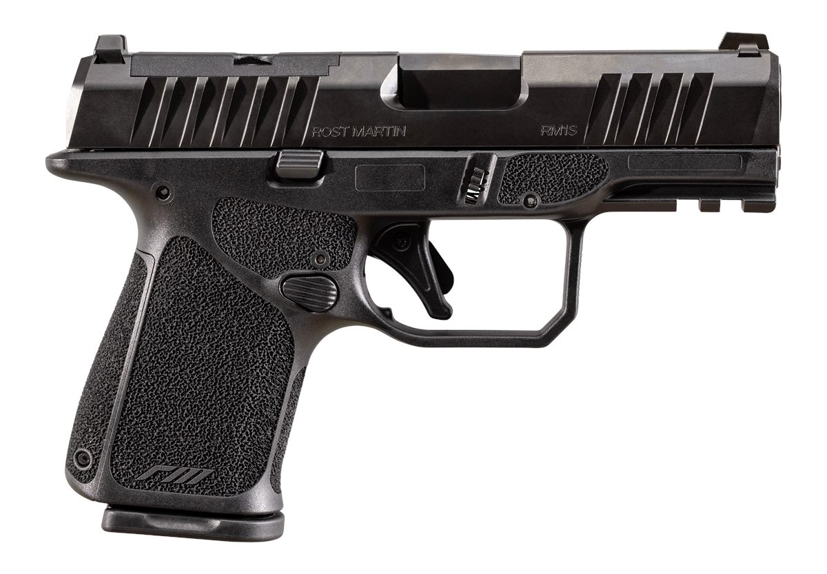 Rost Martin RM1S Handgun 9mm Luger 10rd (2) Magazines 3.6in Barrel Black Op