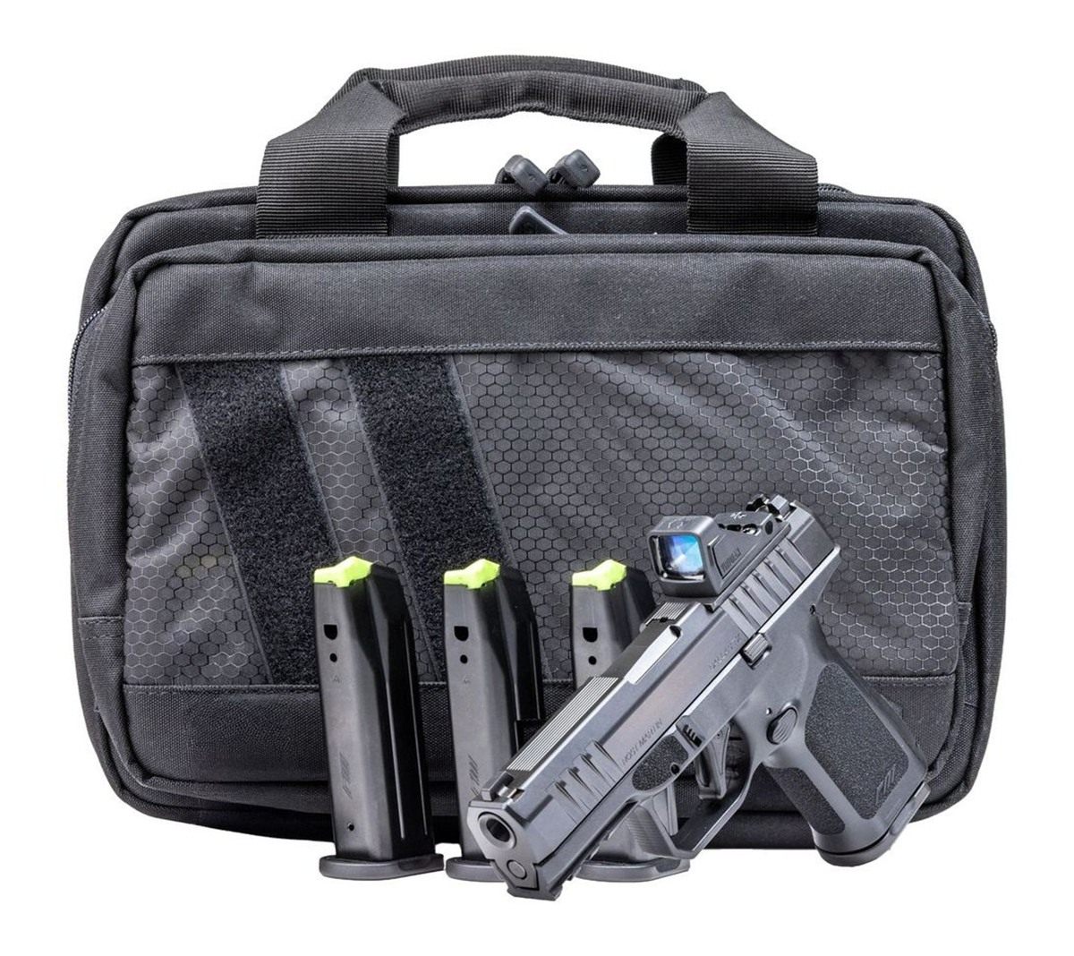 Rost Martin RM1C Handgun Bundle 9mm Luger 10rd (4) Magazines 4in Barrel Bla