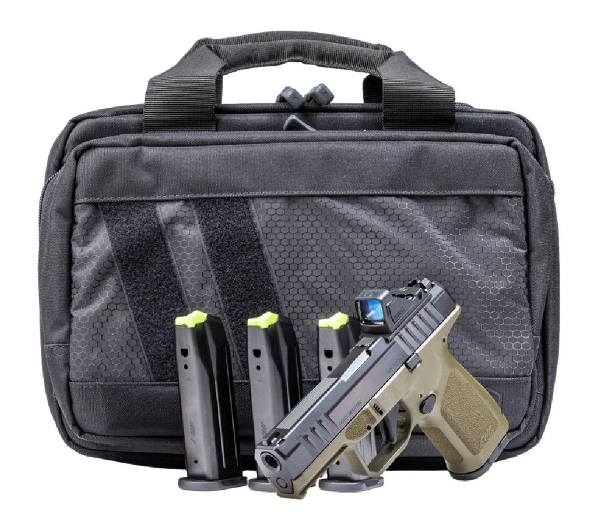 Rost Martin RM1C Handgun Bundle 9mm Luger 10rd (4) Magazines 4in Barrel OD
