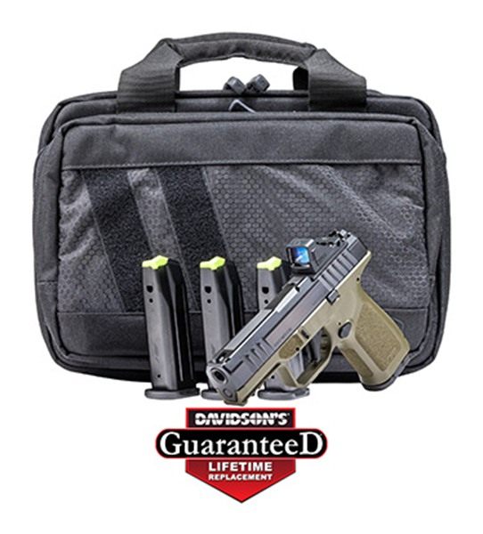 Rost Martin RM1C Handgun Bundle 9mm Luger 10rd (4) Magazines 4in Barrel OD view 4
