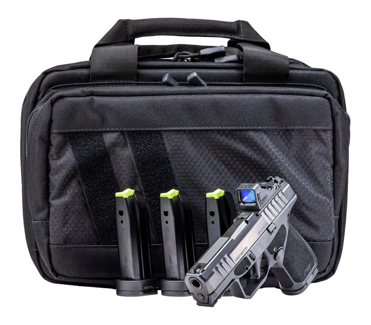 Rost Martin RM1S Handgun 9mm Luger 12(1) 15(3)rd Magazines 3.6in Barrel Bla