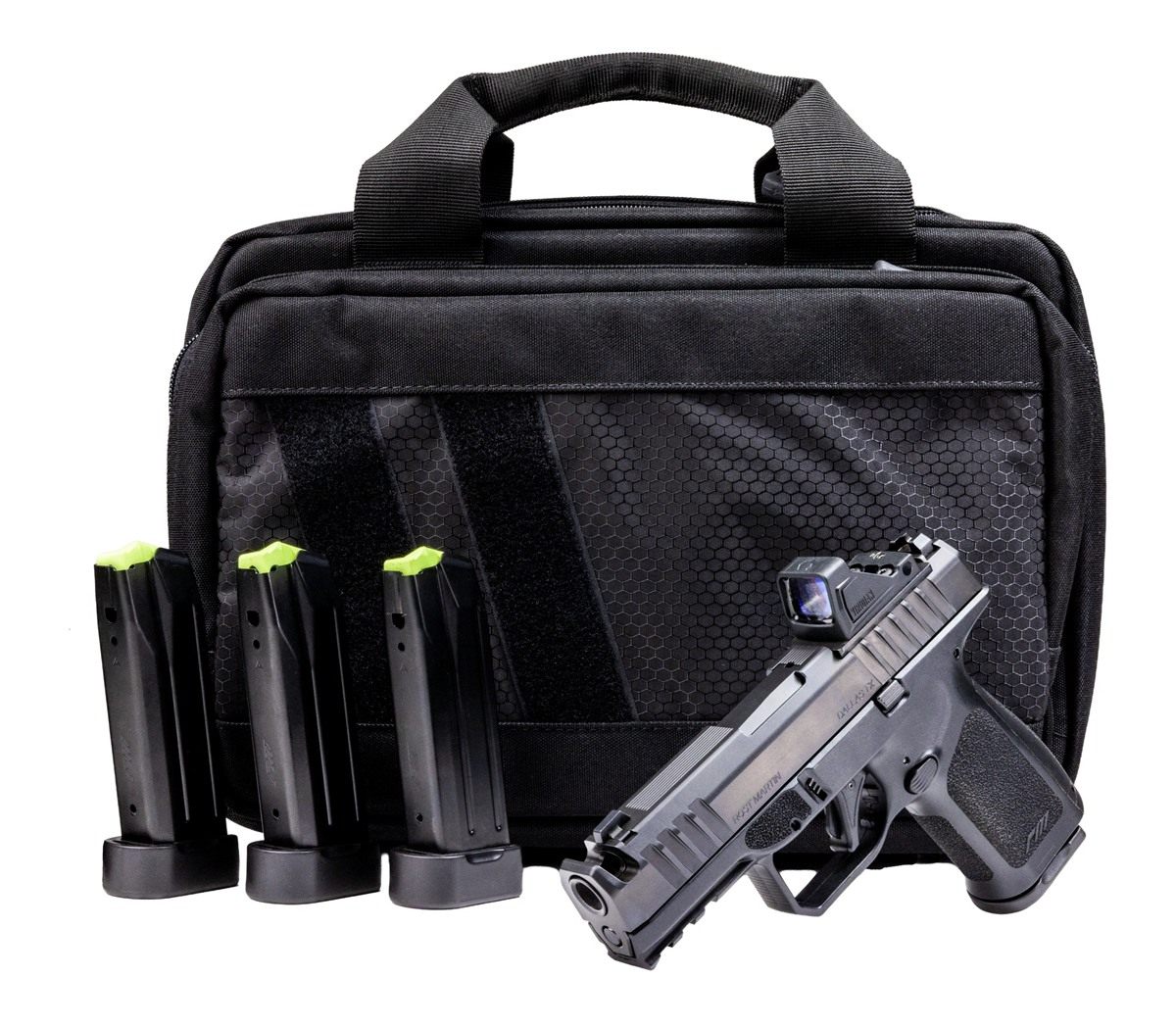 Rost Martin RM1CBLKOSP(Comp)SPL Comp Bundle 9mm Luger 17+1 4in Barrel, Blac