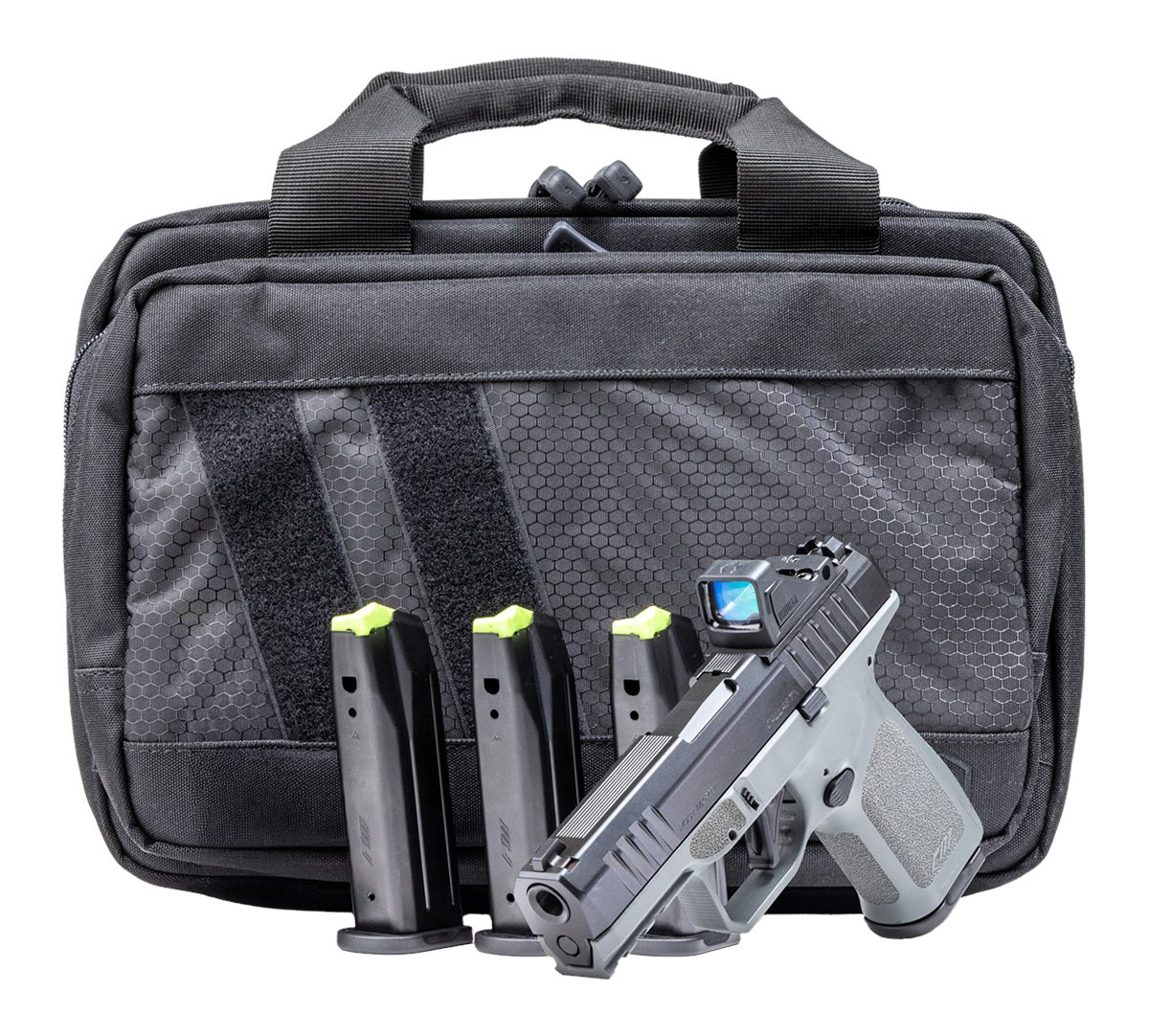 Rost Martin RM1C Handgun Bundle 9mm Luger 10rd (4) Magazines 4in Barrel Gra