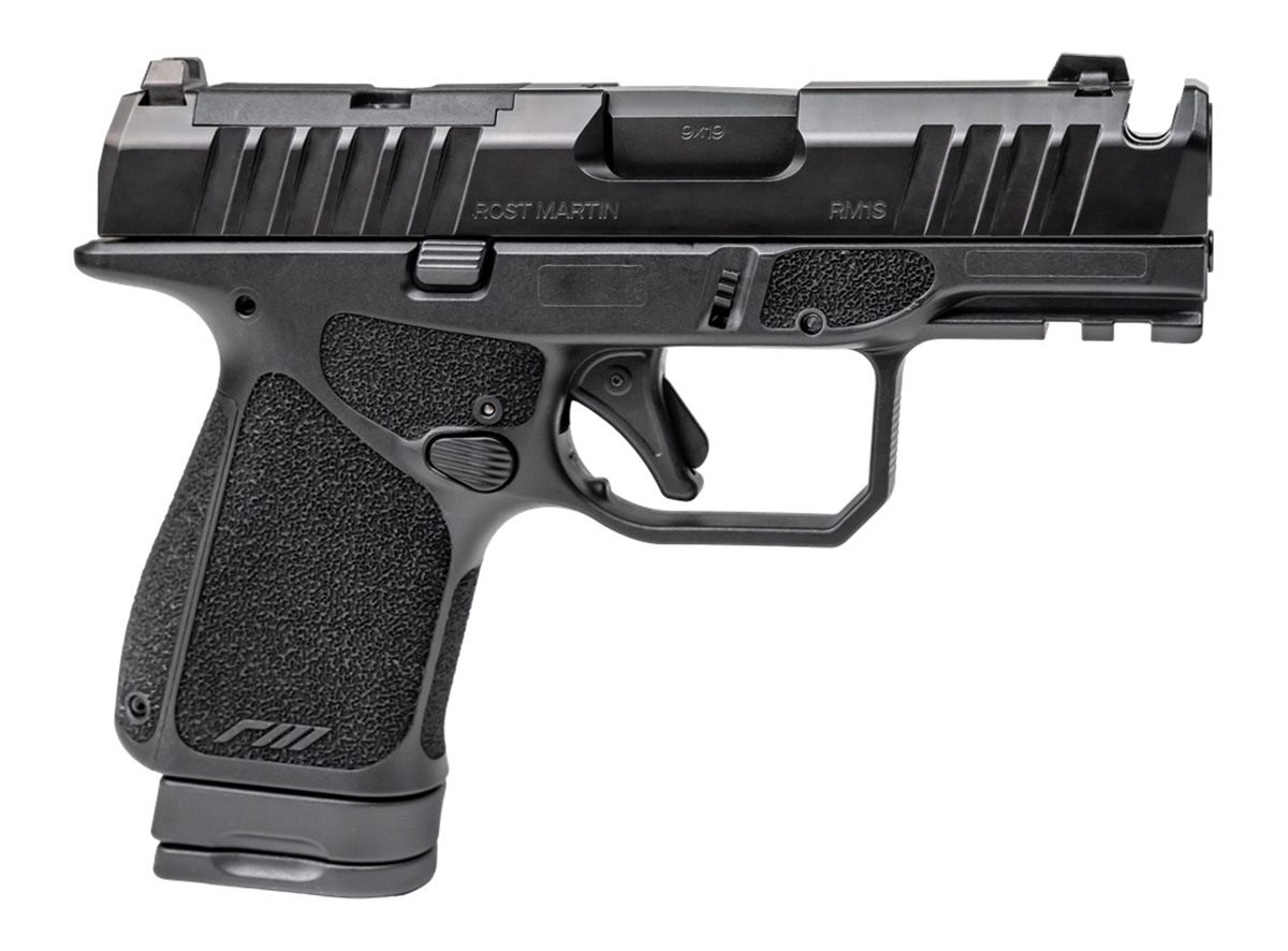 Rost Martin RM1S Comp Handgun 9mm Luger 10rd Magazines(2) 3.6in Barrel Blac