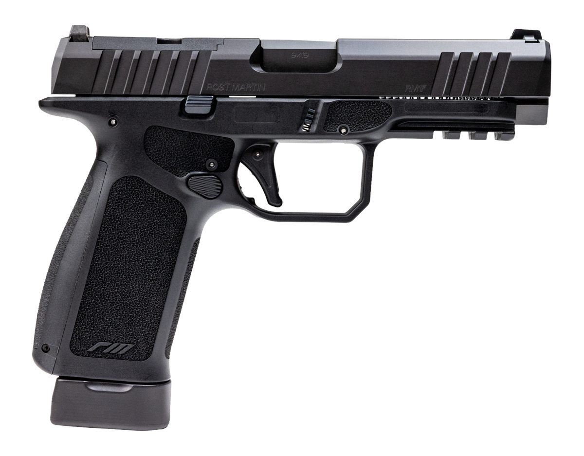 Rost Martin RM1FBLKOSP 9mm Luger 17+1 19+1 4.50in Black Match Grade Barrel