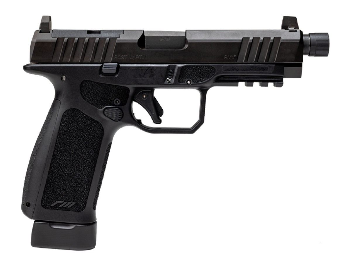 Rost Martin RM1F Tact 9MM 15+1 BLK 4.5in TB
