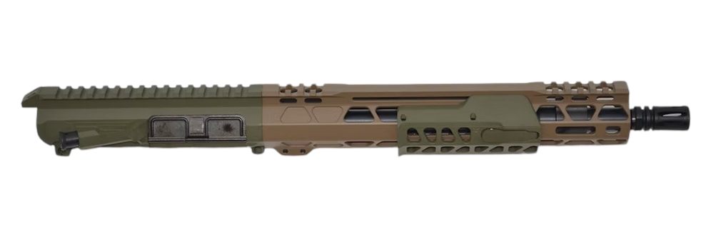 Bilson Arms P7UFSFG10R1 BA-15FCP 338 ARC 10+1 12.50in Threaded Flat Dark Ea