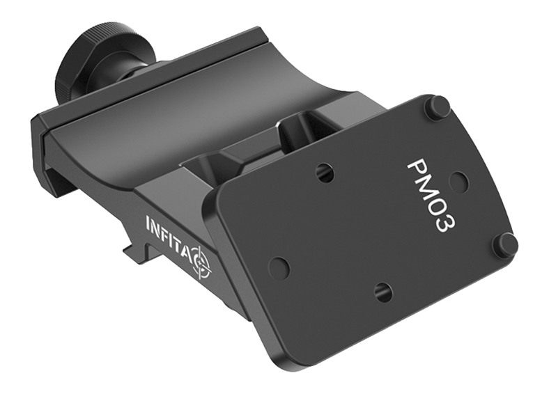 Infitac 45 Degree Offset Mount Picatinny For Fmp13 Fml19
