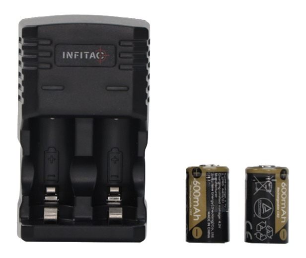 Infitac Bc01 Two Batteries Charger Kit For Fast Mini