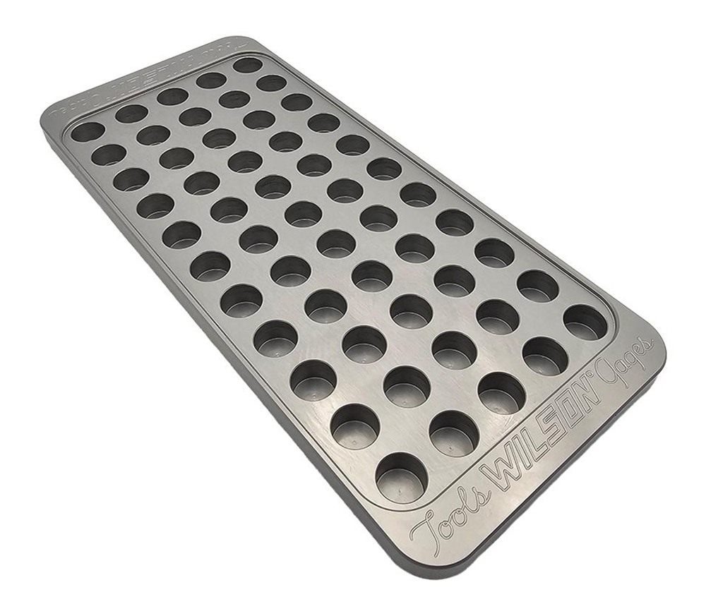 L.E. Wilson Billet Aluminum Reloading Tray .440in 55 Hole