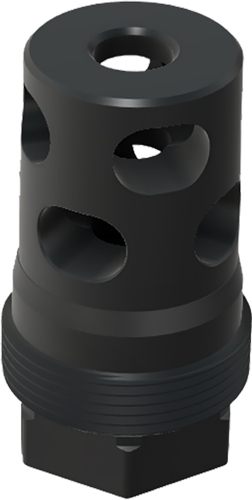 Comstock Armory Muzzle Brake Compact 1/2-28 22 CAL