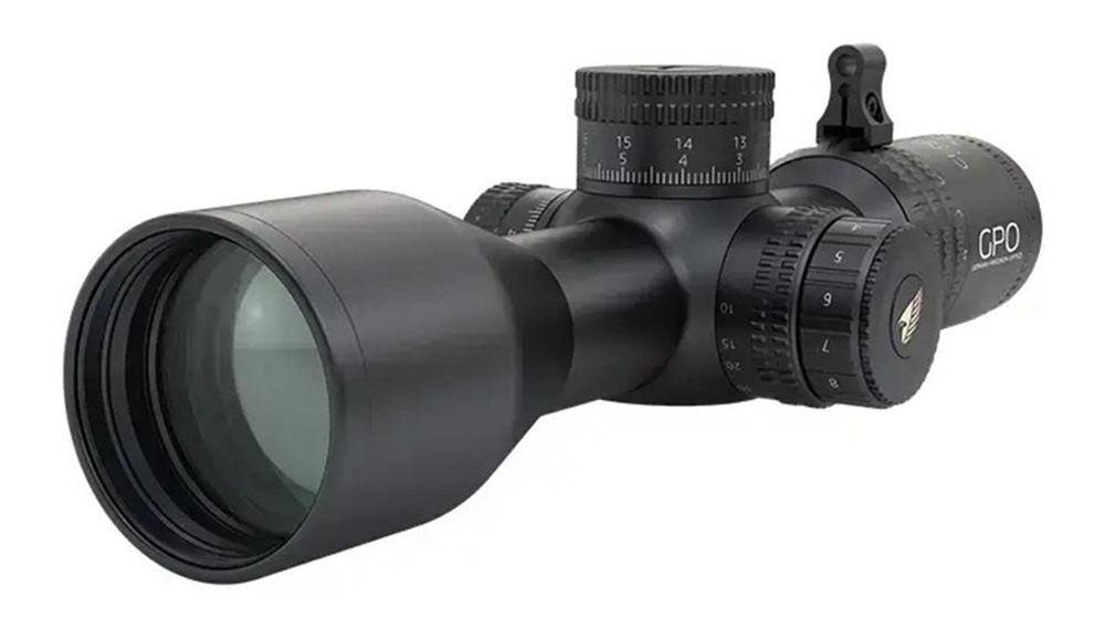German Precision Optics Centuri Super Compact Rifle Scope 4-16x44 30mm FFP view 3