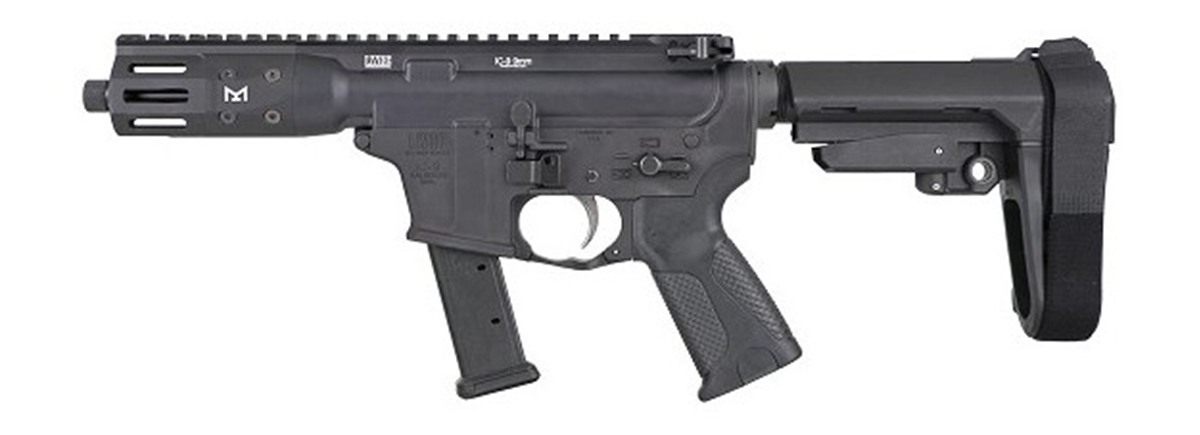 LWRC IC9 Pstl 9MM 5.6in 30RD BLK BRC