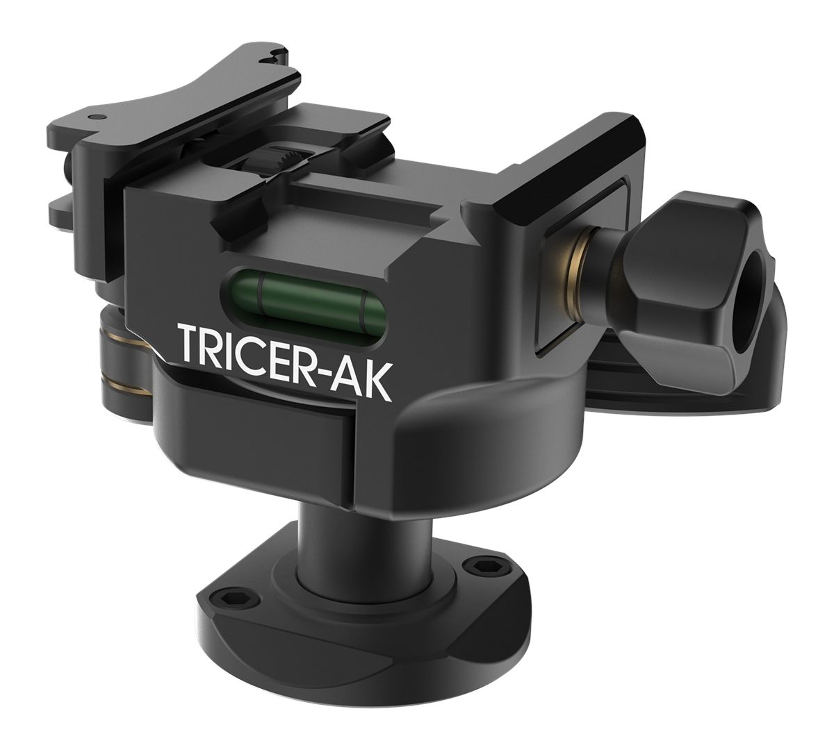 Tricer AK Aluminum Inverted BALL Head 3/8in-16 Mount