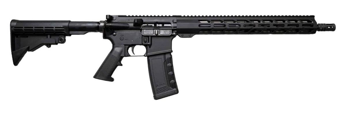 One Horse OH-15 5.56 Nato 30+1 16in Black Threaded Barrel, Receiver w/Picat view 4