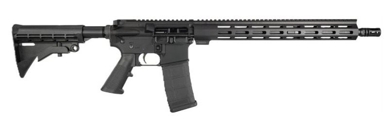 One Horse OH-15 5.56 Nato 30+1 16in Black Threaded Barrel, Receiver w/Picat view 6