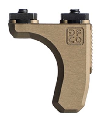 Die Free CO Full Stop Finger Hand Barricade TAN view 2