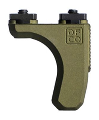 Die Free CO Full Stop Finger Hand Barricade OD Green view 2