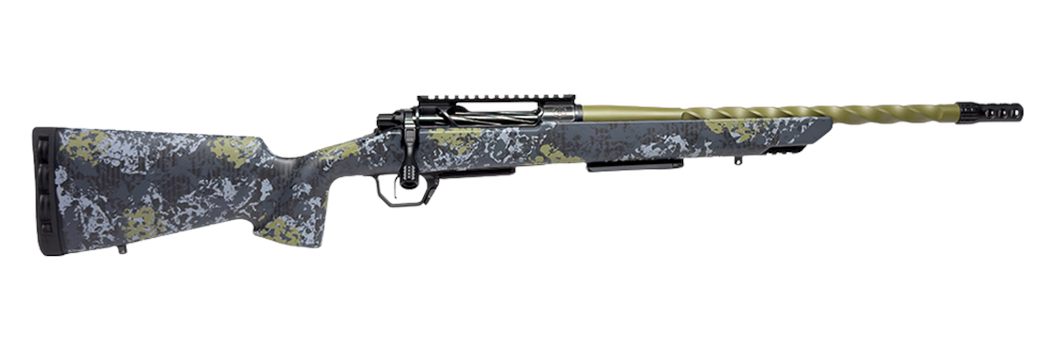 Horizon Firearms HRF-VE2-65PR-22R Venatic 2 6.5 PRC 22in Sage Green Spiral