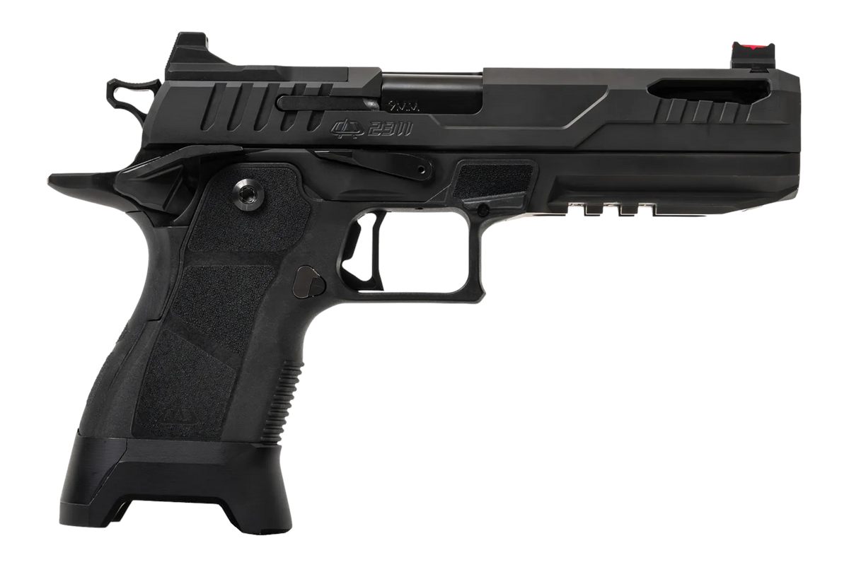 OA Defense 2311 Pro Full Size 9mm Luger 21+1 5in Black DLC Steel Optic Read