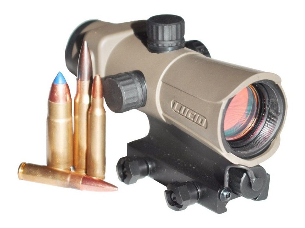 LUCID HD7 Generation 3 Red Dot Sight, Flat Dark Earth